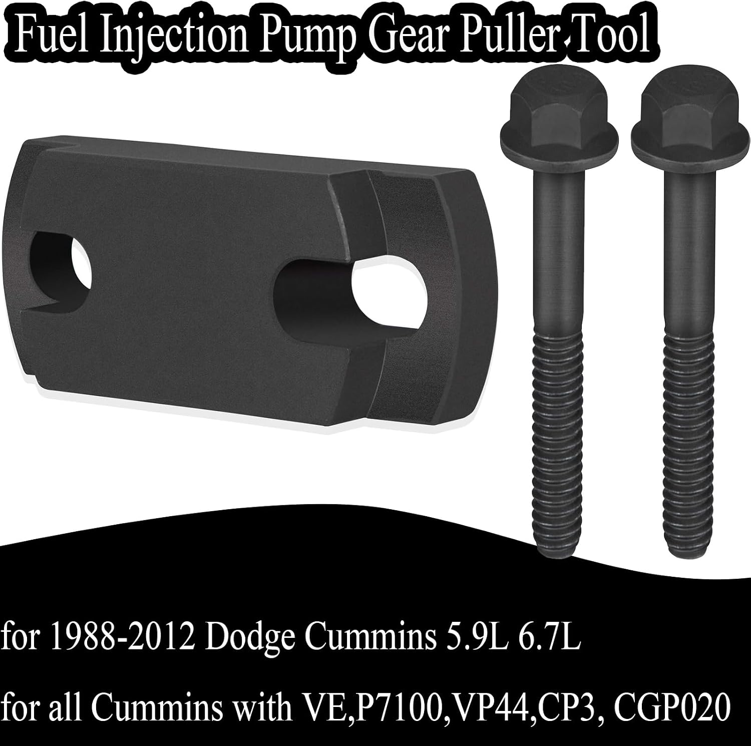 Fuel Injection Pump Gear Puller Tool & Engine Barring/Rotating Tool for Dodge Cummins 5.9L/6.7L Diesels Engines