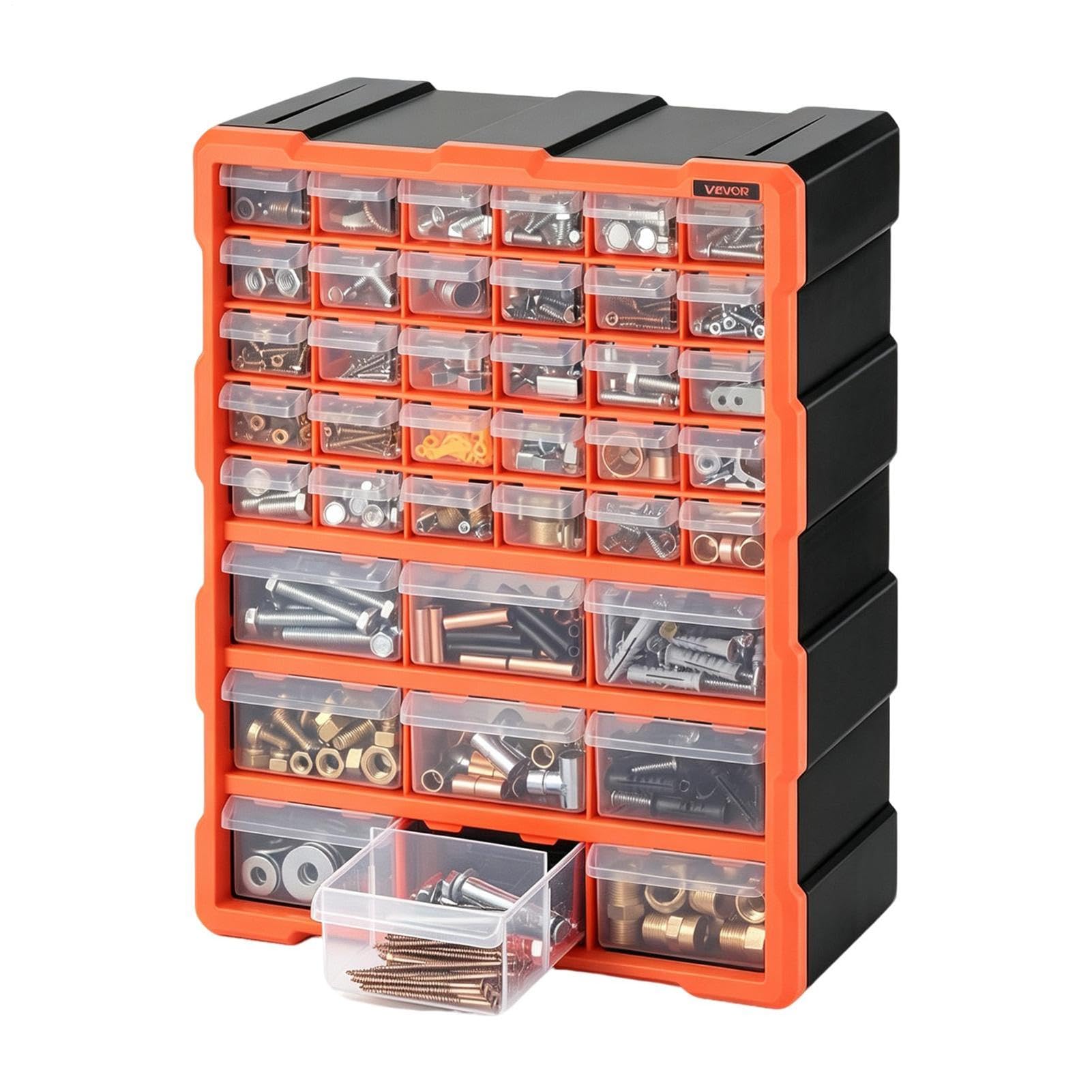 Organizador de cajones - Contenedor de escritorio apilable de gran