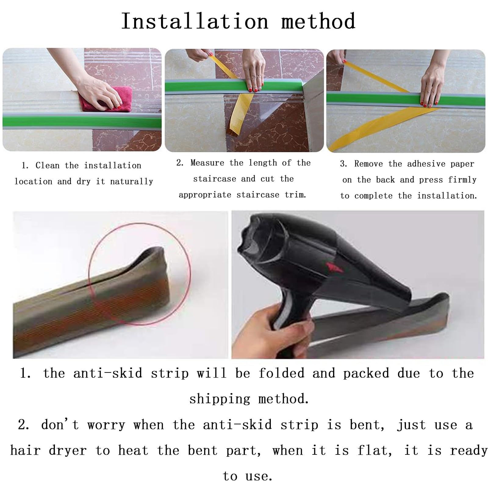PVC Tiras De Goma De Borde De Paso, Tiras Antideslizantes para Peldaños, Autoadhesivo De Borde Esquina para Cantos para Escaleras En Forma De L, Buena Flexibilidad(Grayish Red,2m/78.7in)