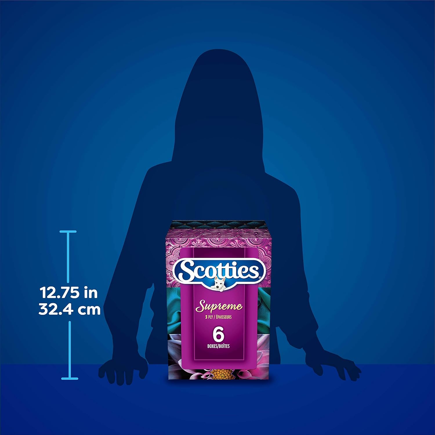 Scotties Supreme Facial Tissue, 3-ply, 6pk 88 Jamaica Ubuy