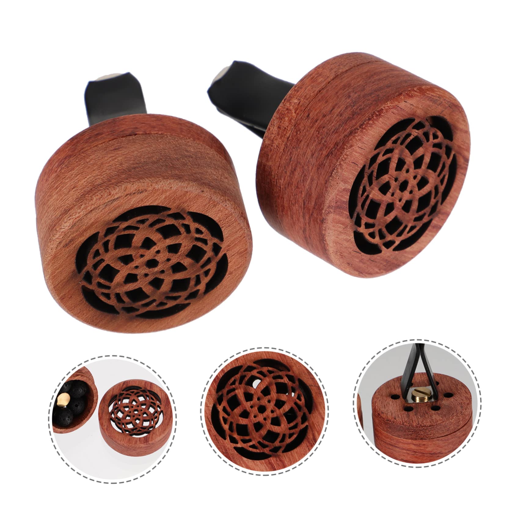 SOLUSTRE 2stücke Auto Diffuser Ätherischer Öl Diffuser Für Für Klimaanlagen Einfache Anwendung Pro Packung