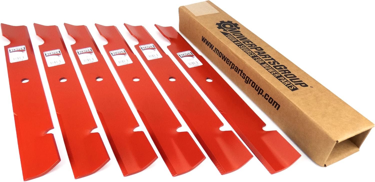 (6) Lawn Mower Blades for Bad Boy Zero Turn 61" Deck