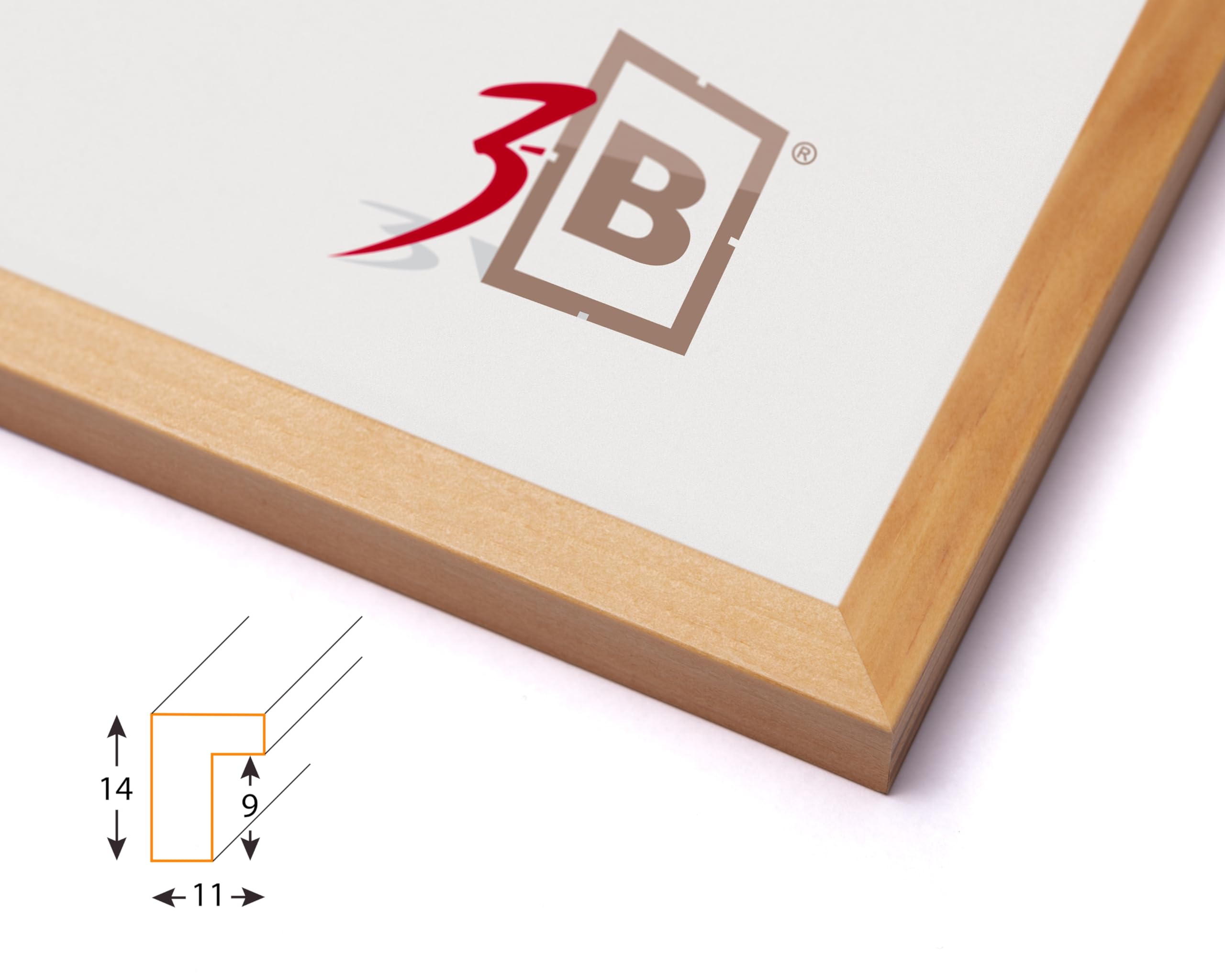 Tableau Blanc Avec Cadre En Bois Avec Marqueur 60 X 90 Cm[266