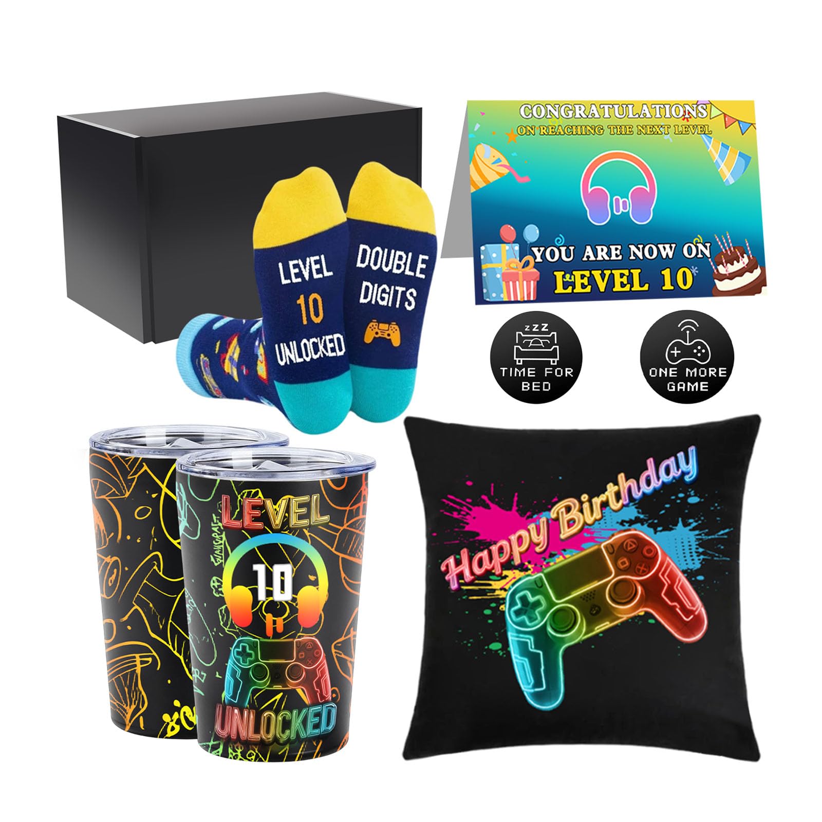 Nhcuijun 10 Year Old boy Birthday Gifts，Creative Gift Basket Designed Specifically for Teen Boys, as a Birthday Present for Your Son, Nephew, Grandson, and Friends