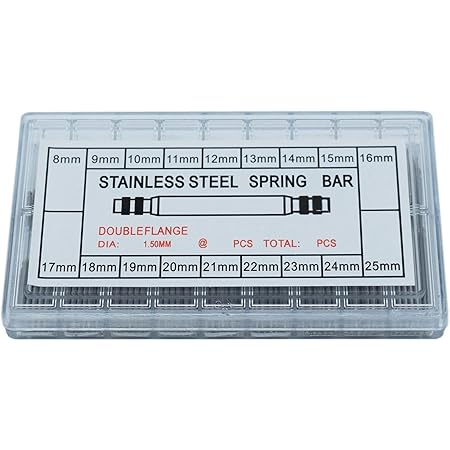 Amazon Co Jp 時計屋さん 腕時計用 割りピン 6mm 23mm 対応 18種類 各本入り 腕時計