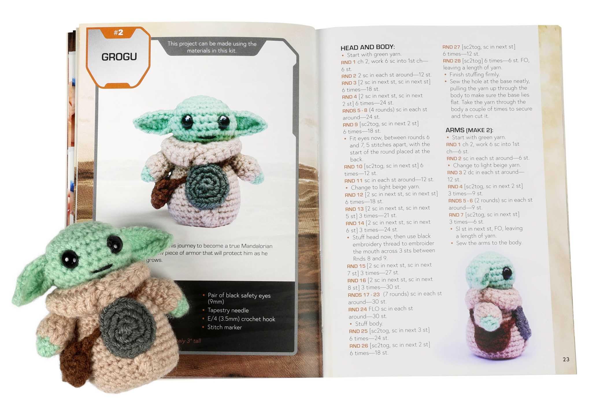 Star Wars The Mandalorian Crochet (Crochet Kits)