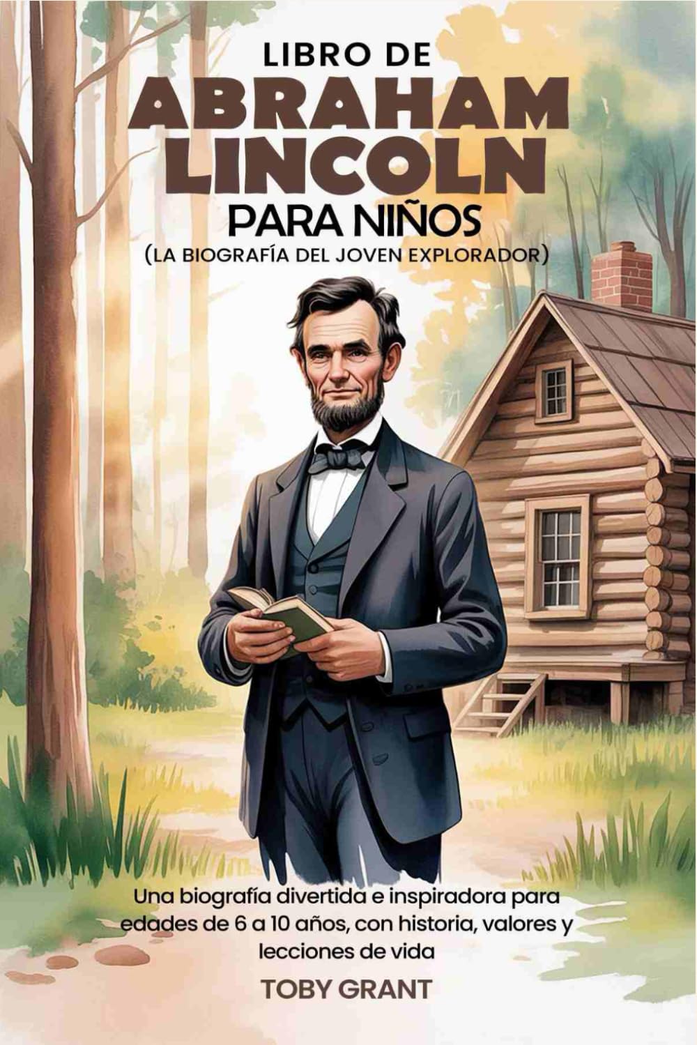 Libro de Abraham Lincoln Para Niños (La Biografía Del Joven Explorador): Una biografía divertida e inspiradora para edades de 6 a 10 años, con historia, valores y lecciones de vida