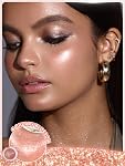 SHEGLAM Glowchi Bouncy Highlighter Mochi-like Formula Highlighter Long-lasting Shimmer Oil Control Makeup-Cherry Blossom