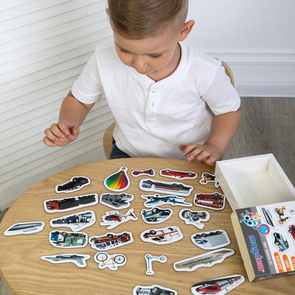 LUPATDY Pack De 10 Imanes De Animales Para Niños, Imanes De Nevera De PVC A Partir De 1 Año, Juguete Educativo Y Magnético