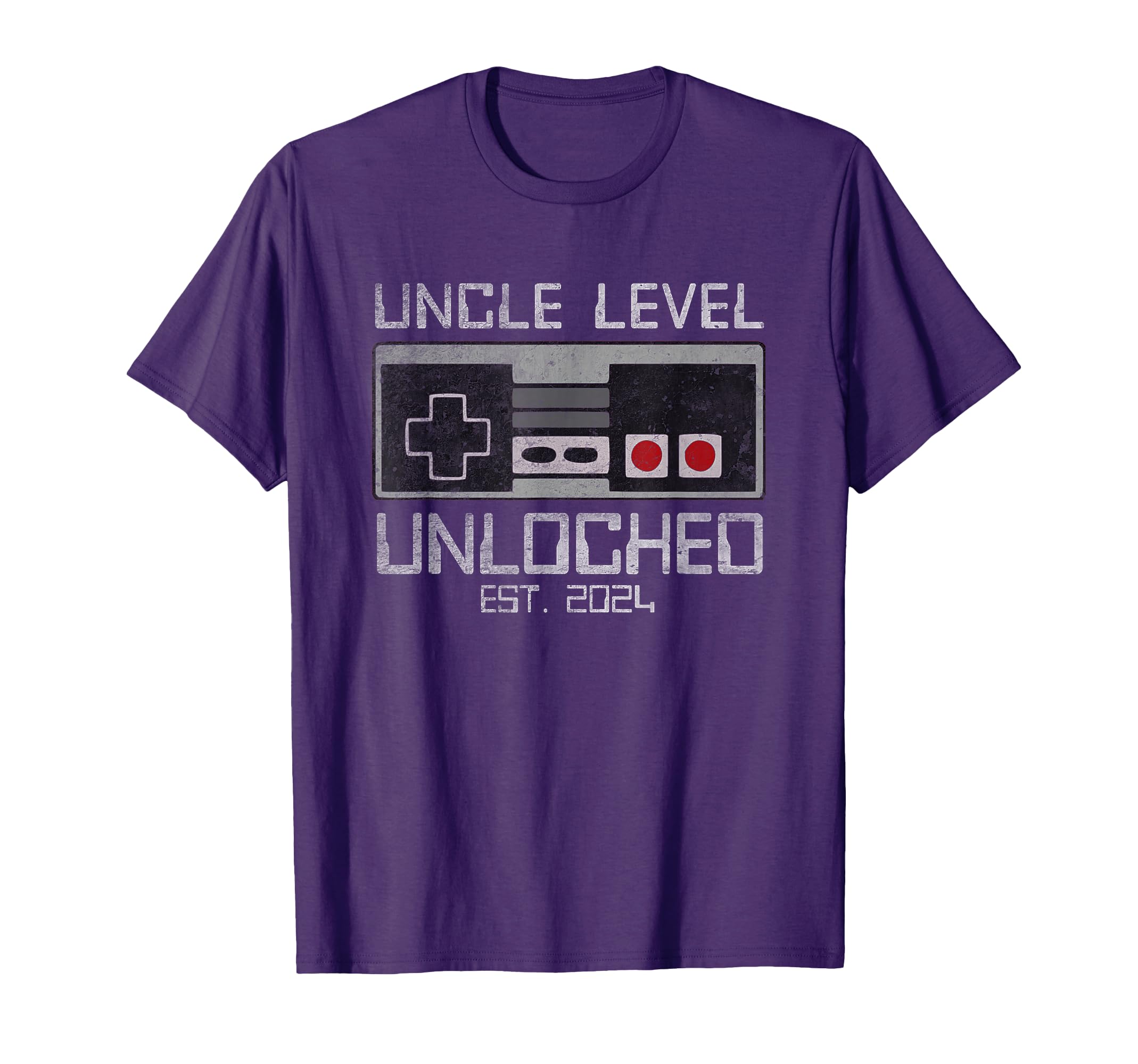 Uncle Level Unlocked 2024 Leveling Up Leveled Up To Uncle T-Shirt