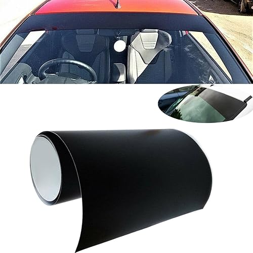 Miniatura 3 de 2 tiras adhesivas para parabrisas delantero de automóvil, tira de película adhesiva para ventana, bloqueador UV ajustable para vehículos,