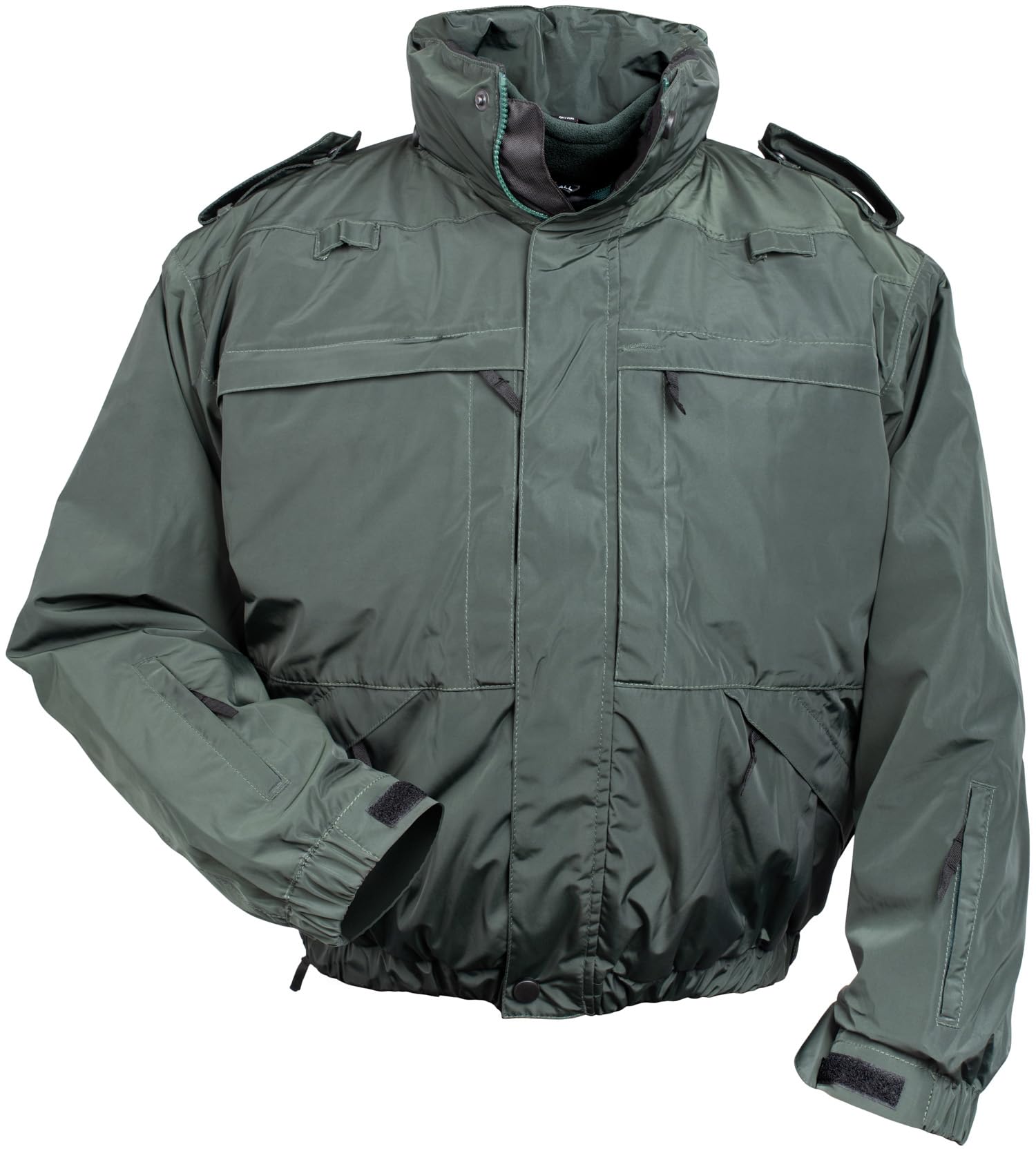 Bluelight Blueline Unisex Midnight Green Niton Tactical Mission 5 Jacket - (As8, Alpha, M, Regular, Regular)
