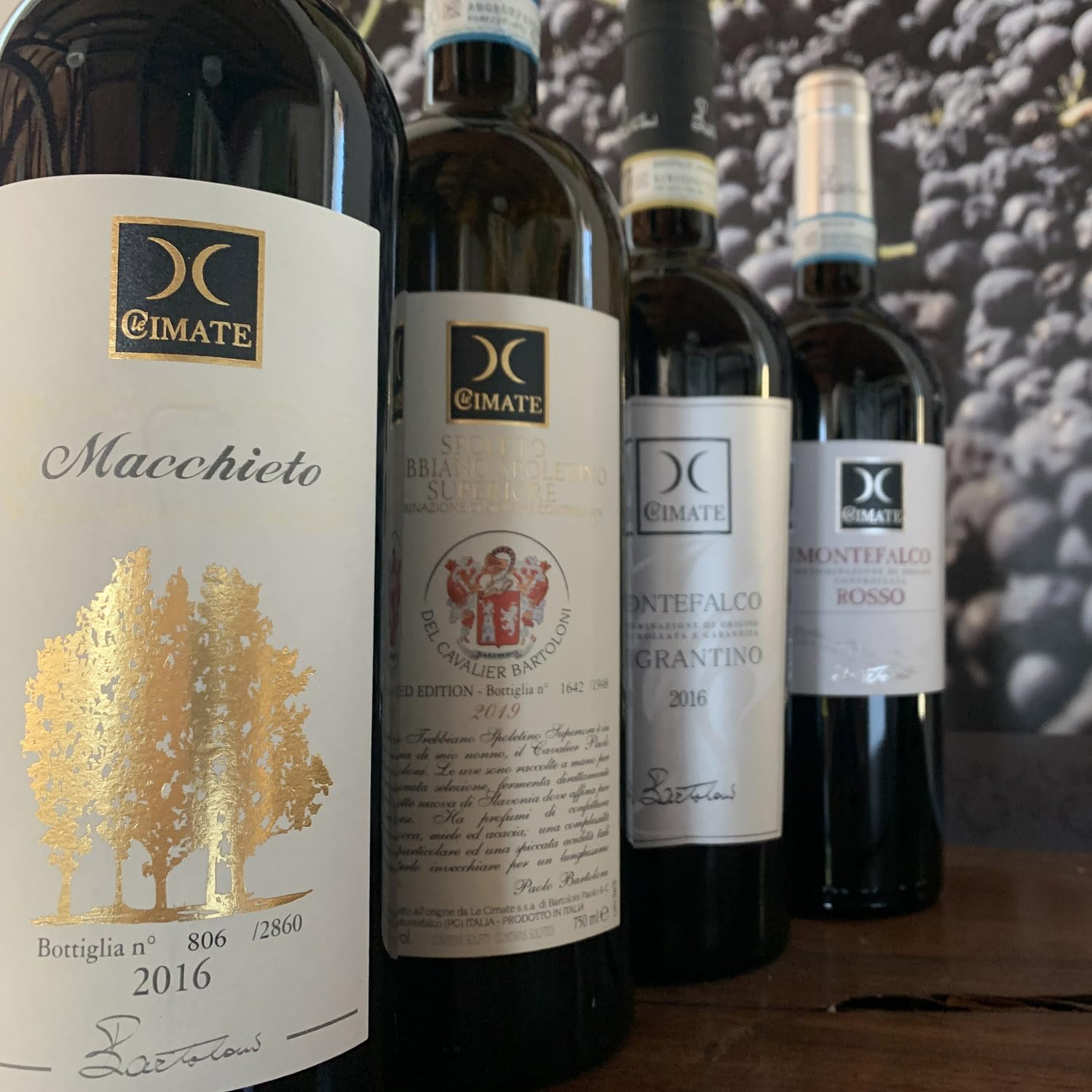 Le Cimate Montefalco Sagrantino DOCG 2017 Magnum 1,5l. in Casetta Legno | Vino Rosso Umbria, Montefalco | Bottiglia Astucciata 1500 ml.