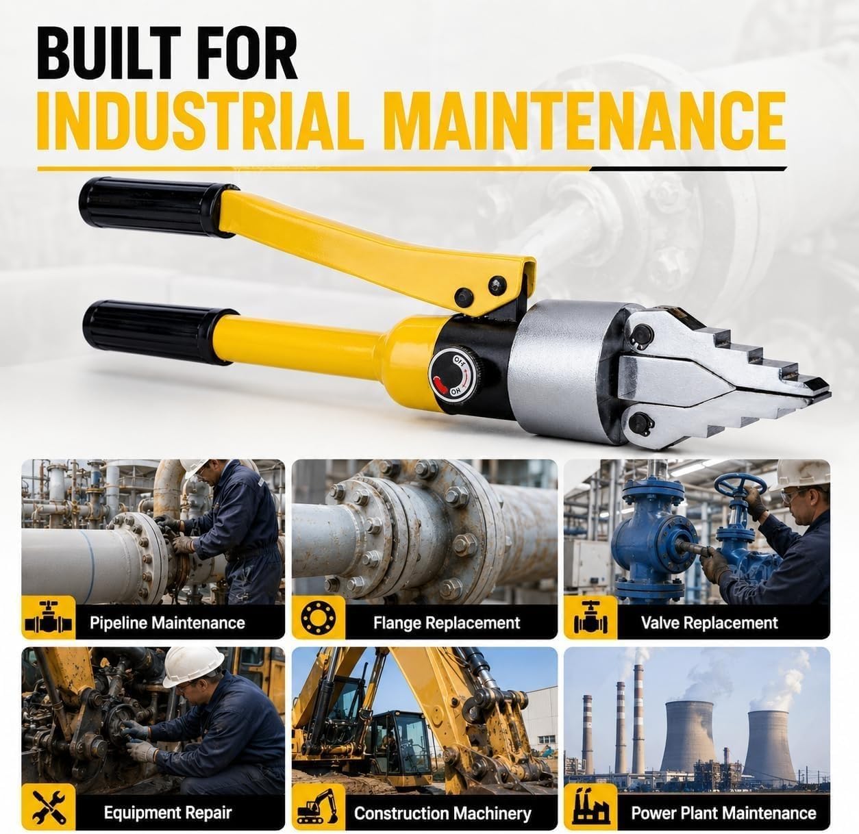 Hydrauliczny Rozpórka Kołnierza 8T, Maksymalny Rozstaw 30 Mm