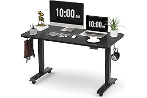 Monomi Black Standing Desk - Reclaim Your Health and Work Comfortably
