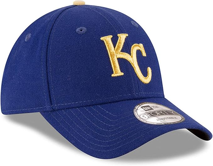 New Era 9Forty Kansas City Royals Gorra Ajustable Azul miniatura 3