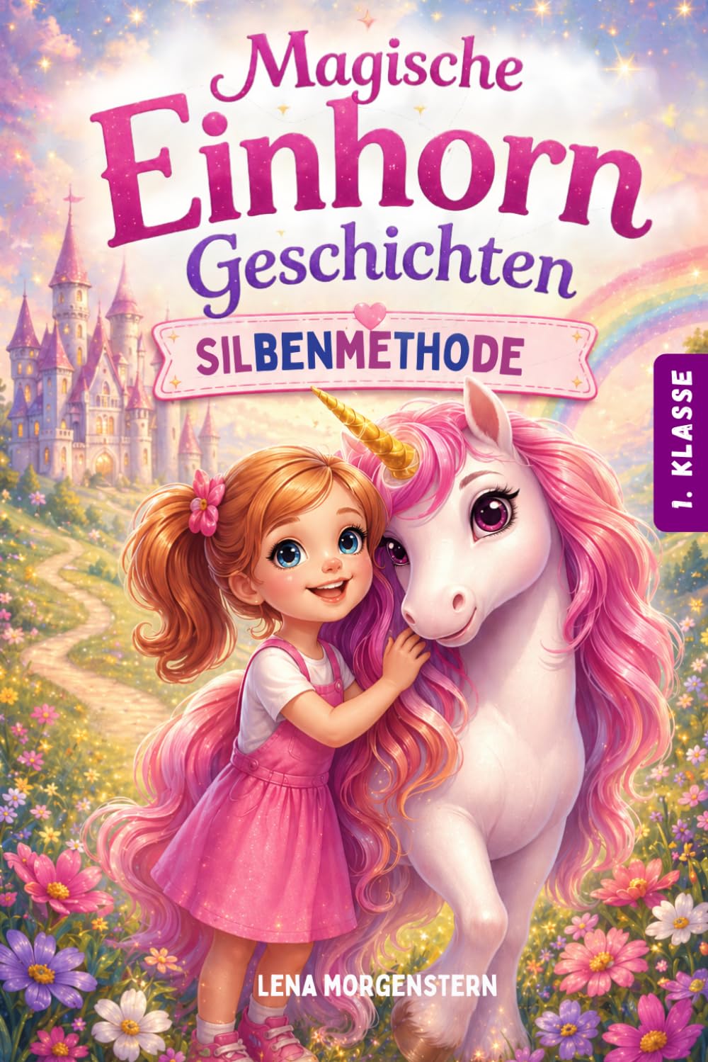 LiIly lernt, mutig zu sein - Magische Einhorn Erstlesegeschichten zum lesen lernen 1.Klasse Erstlesebuch für Mädchen ab 6 Jahren, ideal zur Einschulung