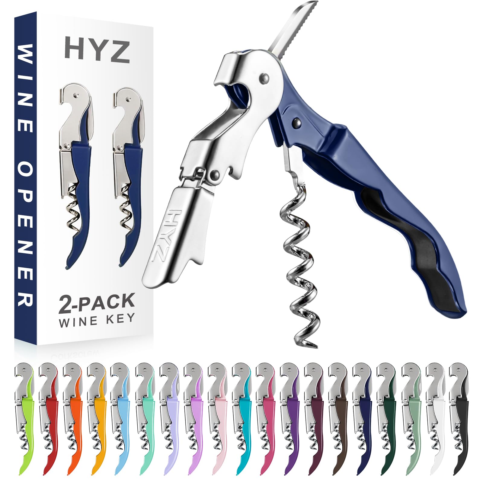 HYZ Wine Opener - Professional Waiter Corkscrew -22