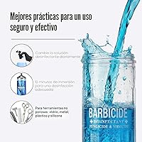 Vista 6 de Barbicide Concentrado desinfectante, 16 onzas líquidas
