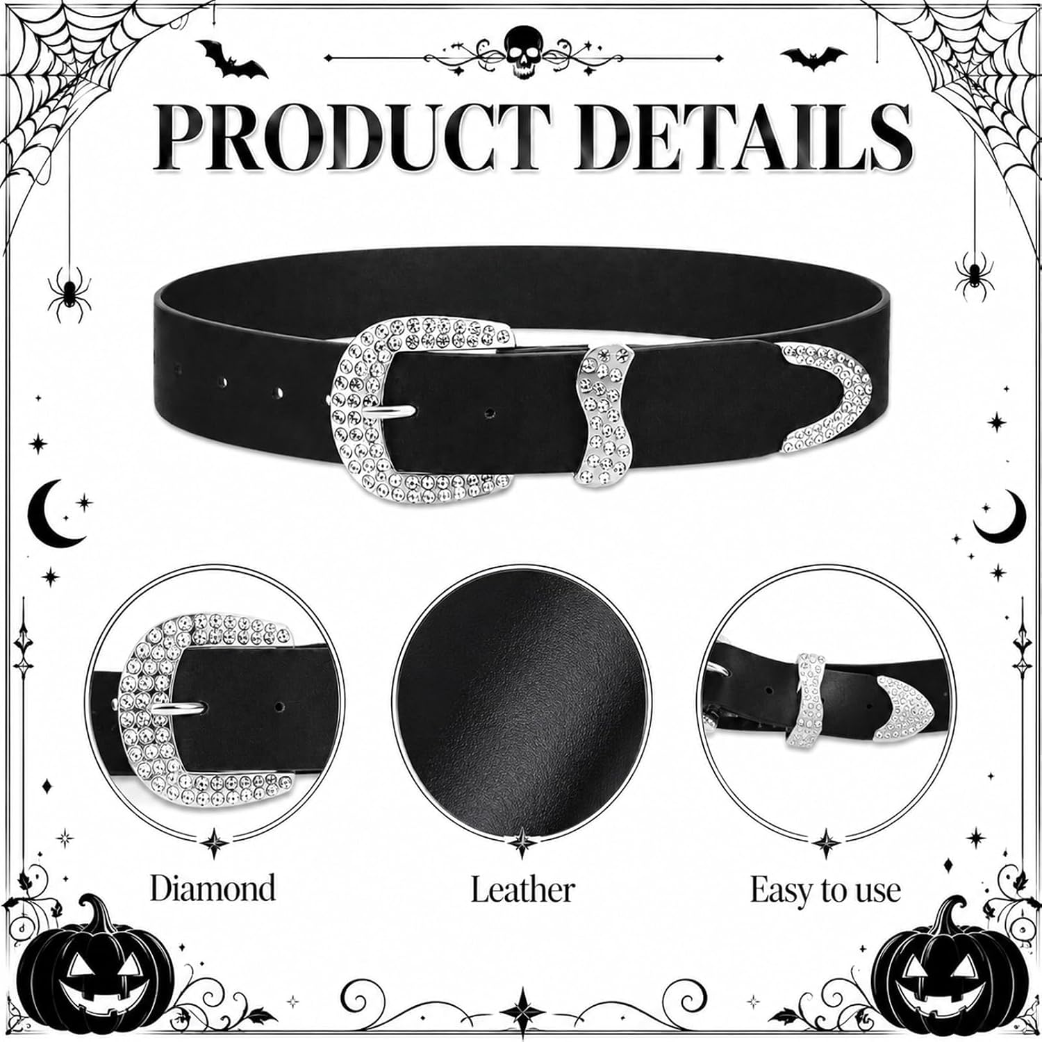 JcHrmers 4 Pcs Women's Singer Costume Accessories Set