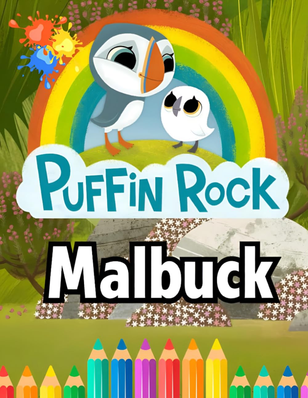Puffings Ruck Malbuch: Entspannen Sie sich, heben Sie Ihre Stimmung und haben Sie Spaß mit einer fantastischen Bildersammlung.