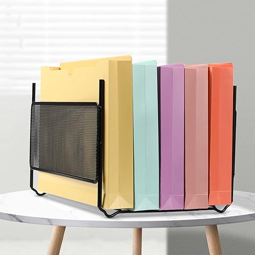 Miniatura 6 de Fainne 36 carpetas de archivos de bolsillo expandibles, tamaño carta, archivo de expansión de 2 pulgadas, pestañas de corte recto, organizador de