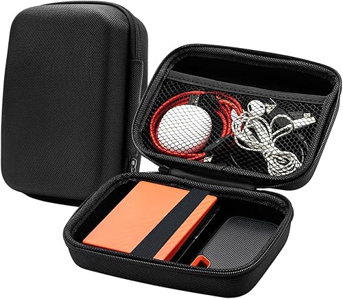Miniatura 2 de Portable Storage Box Travel Carrying Case Pouches Organiser For Charging Cable Batteries Memory Cards Cameras And More Lightweight And Storage Case