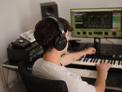 Miniatura 8 de Audio-Technica ATH-M20x Auriculares profesionales para monitor de estudio, color negro