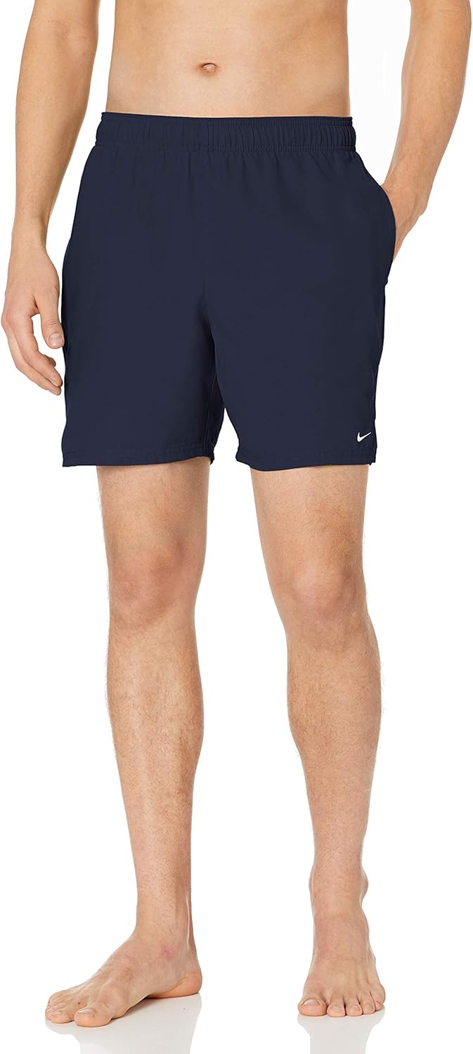 Nike Men's Standard Solid Lap 7" Volley Short Swim Trunk