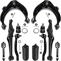 Vista 28 de Detroit Axle – 12 brazos de control superiores e inferiores delanteros con rótulas, barras de unión exteriores e interiores con topes, barras