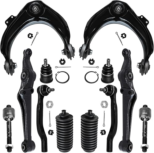 Miniatura 27 de Detroit Axle - Kit de suspensión delantera 2WD para Ford F-150 2004-2005, 2 brazos de control superiores, 2 rótulas inferiores, 2 barras