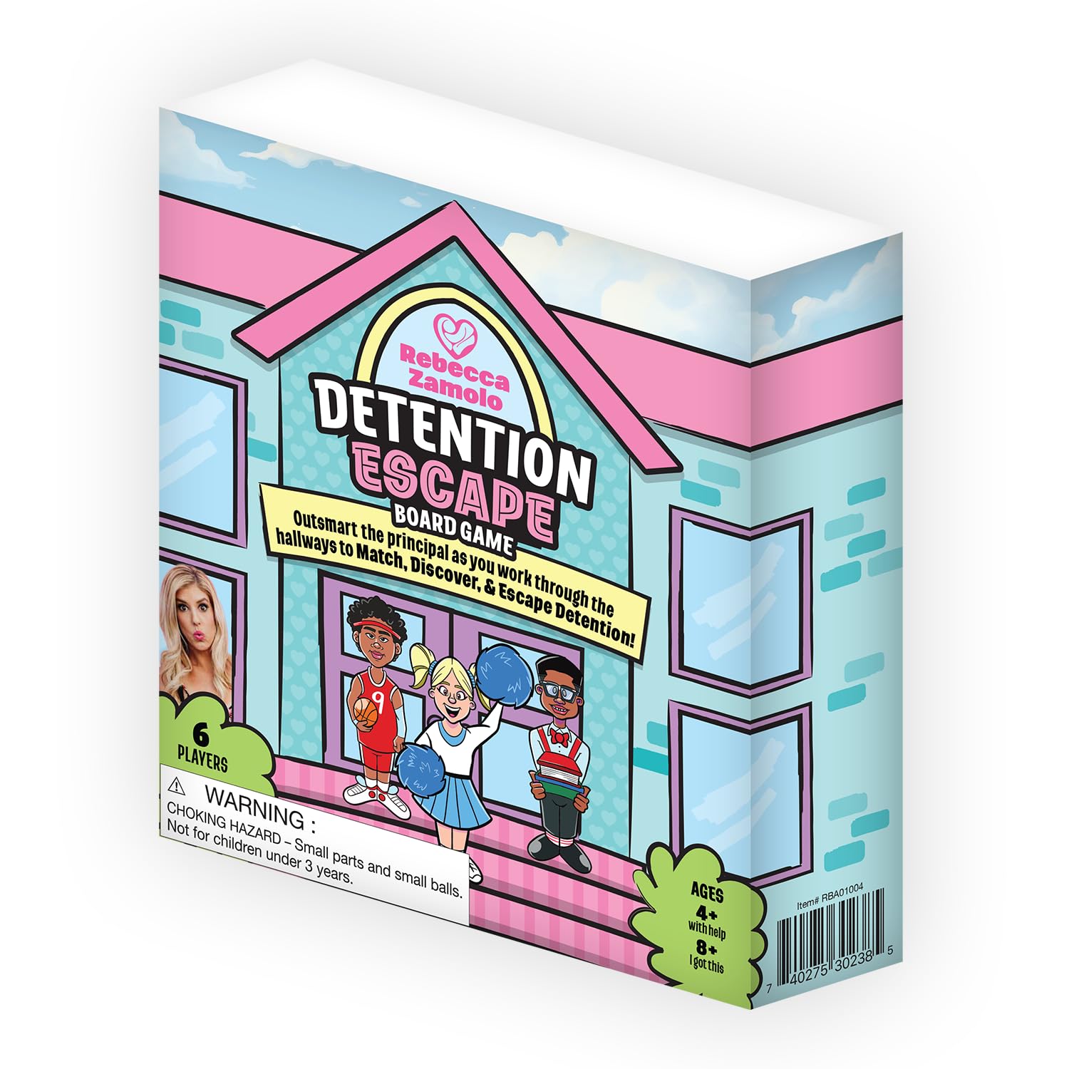 Rebecca Zamolo Board Game for Girls and Boys, Fun Friend Sleepover and Family Game with Teens, Ages 5 6 7 8 9 10 11 12