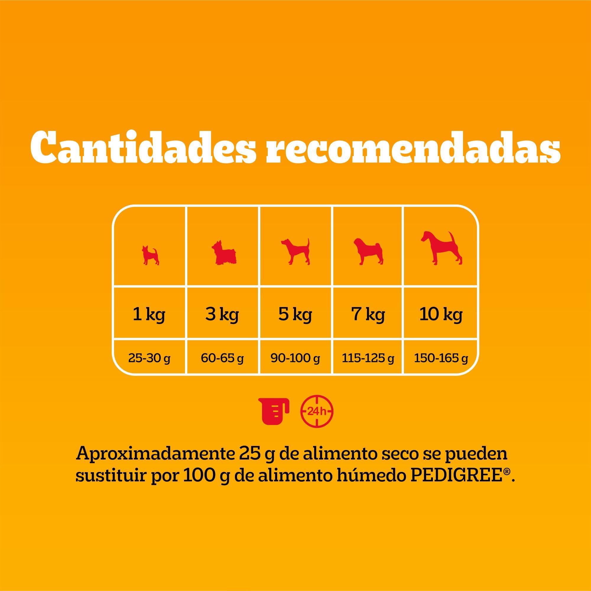 PEDIGREE Complete Comida Perros Pequeños y Mini Adult Buey Verduras (Pack de 6 x 1,4kg)