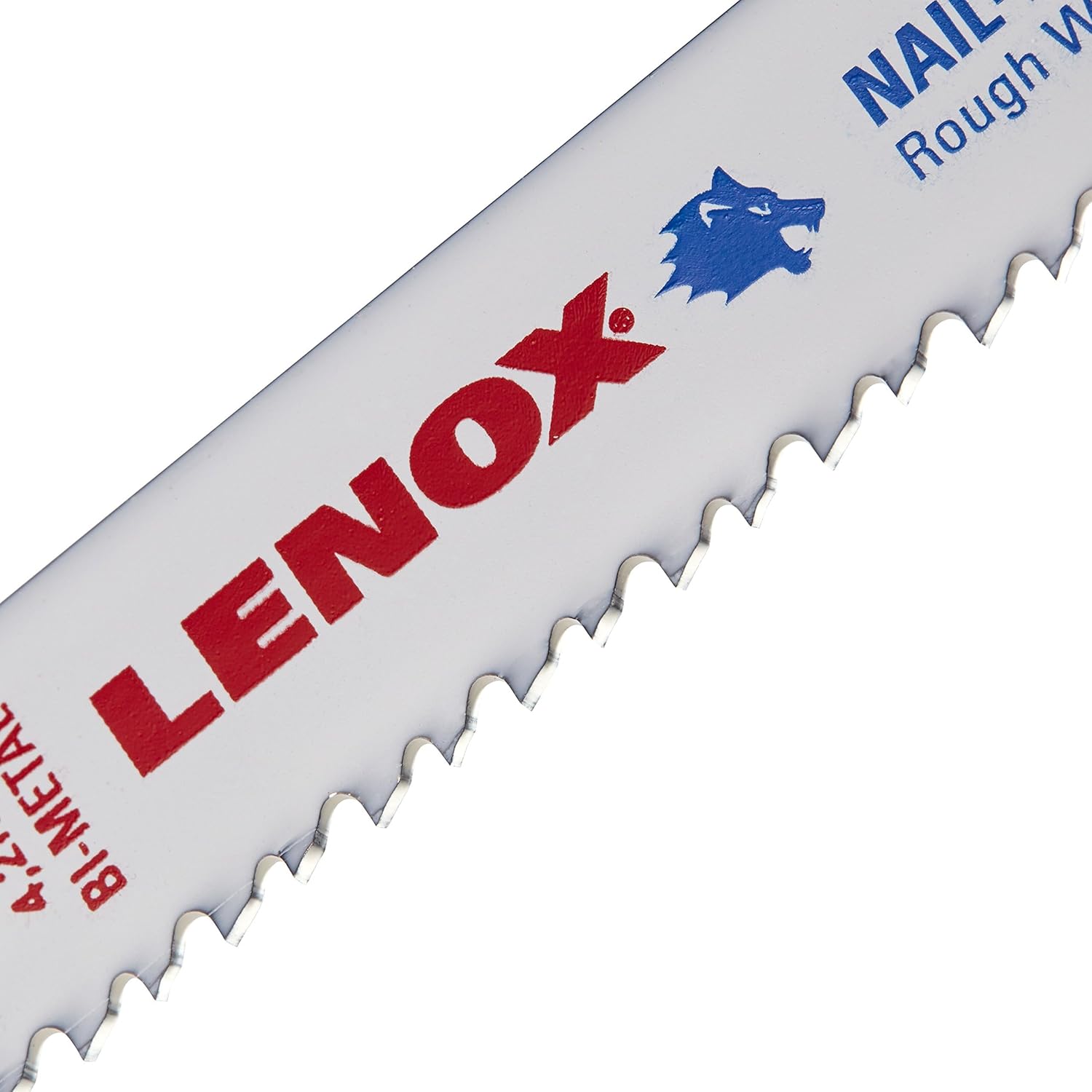Lenox 5-Pack 9-in 6-Tpi Bi-Metal Reciprocating Saw Blades