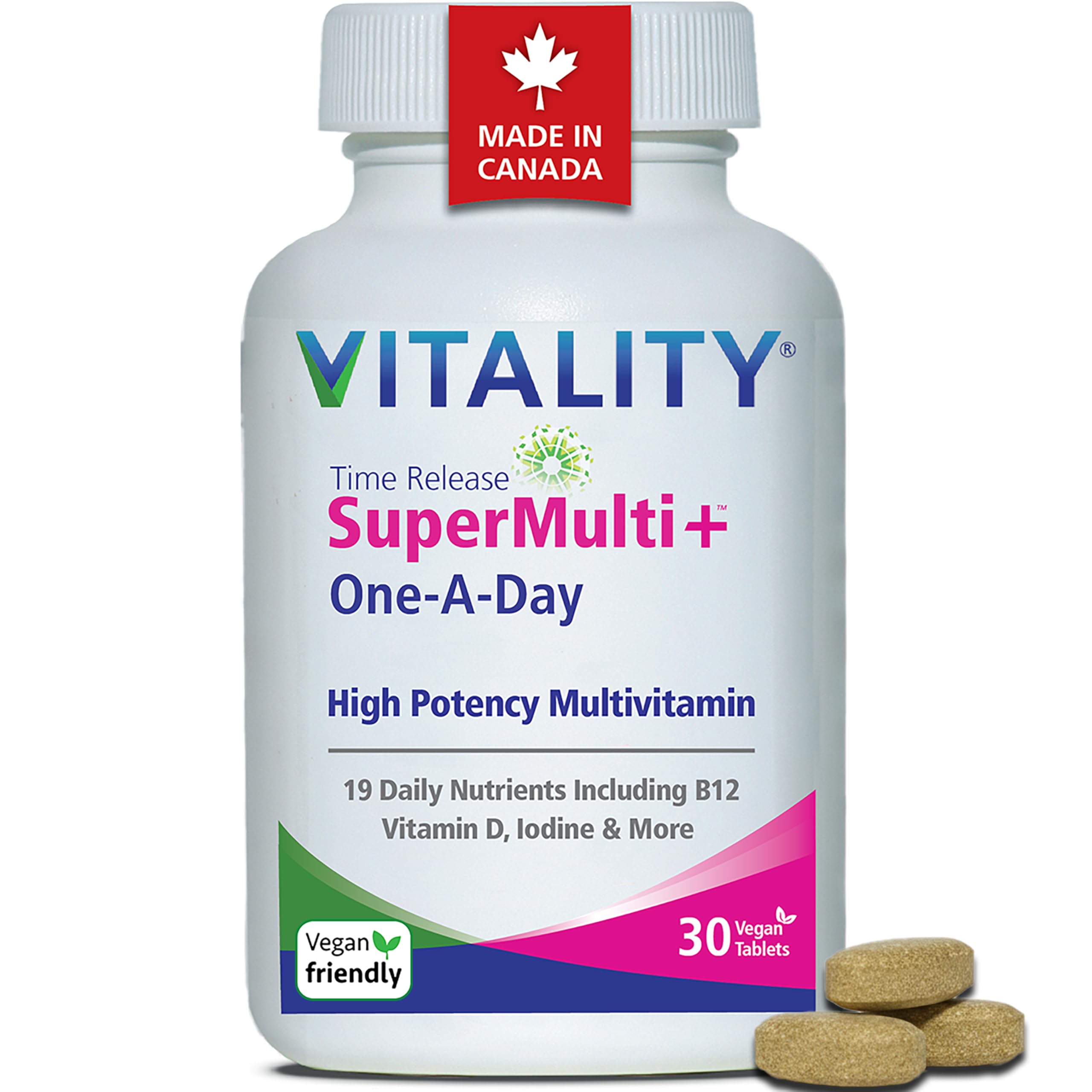 VITALITY High Potency Multivitamin for Women - One-a-Day Time