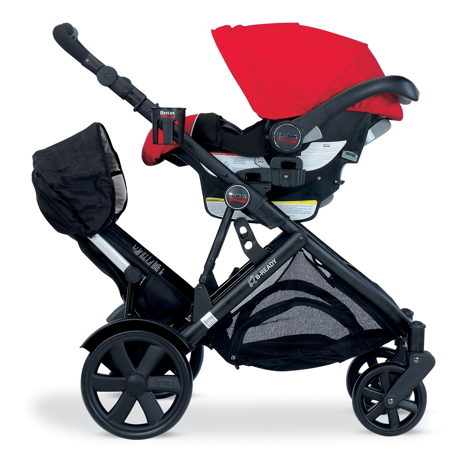 Britax Second Seat for B-Ready Stroller, black : Amazon.com.mx: Beb