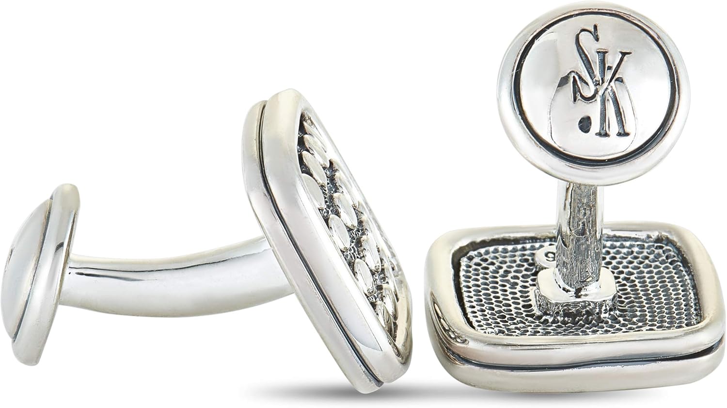 Scott Kay Sterling Silver Square Cufflinks