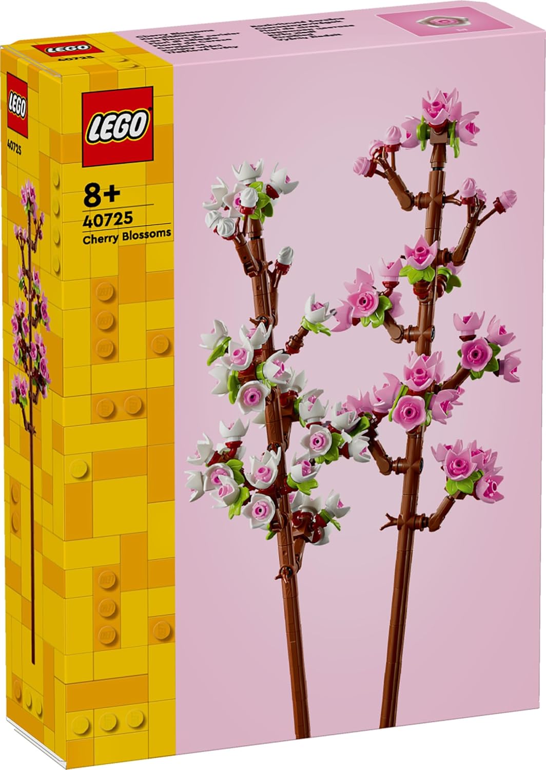 BRICKCOMPLETE Lego Set of 2: 40747 Daffodils & 40725 Cherry Blossoms