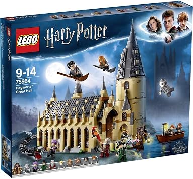 LEGO 75954 Harry Potter Die große Halle von Hogwarts, Geschenksidee für Zauberwelt-Fans, Bauset für Kinder