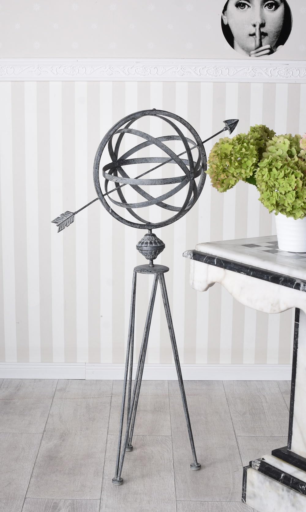 Palazzo - Reloj de sol astrológico (104 cm), diseño de jardín