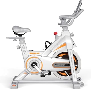 Khalsa Gymnastic Works SDG Spin Bike/Exercising Cycle Spin Fitness Bike with 8Kg Flywheel/LCD Monitor for Fitness Home Wor... Price In India