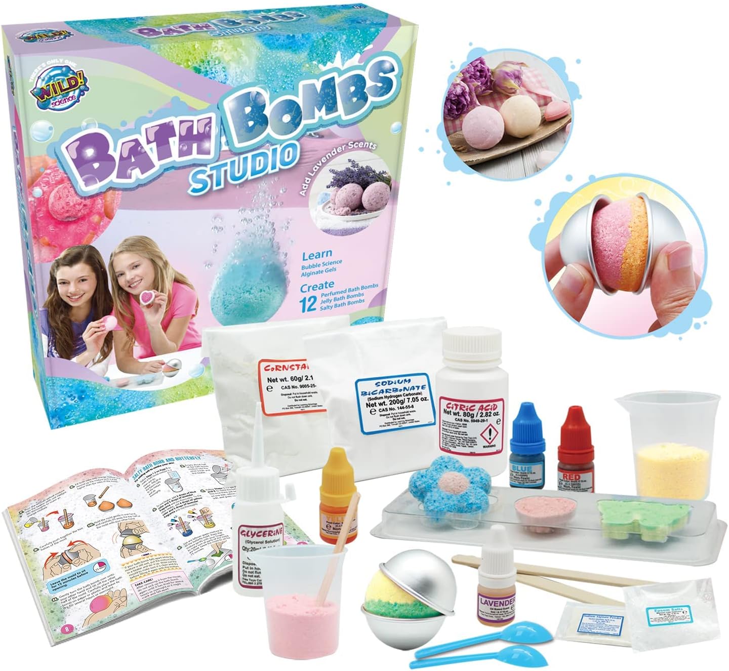 POPREX Bath Bombs Create Fizzy Scented Bath Bombs!