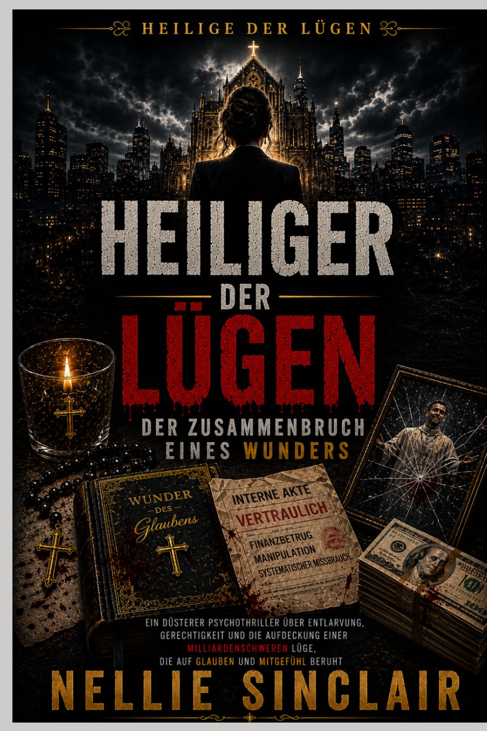 Heiliger der Lügen: Der Zusammenbruch eines Wunders: Ein düsterer Psychothriller über Entlarvung, Gerechtigkeit und die Aufdeckung einer milliardenschweren Lüge, die auf Glauben und Mitgefühl beruht