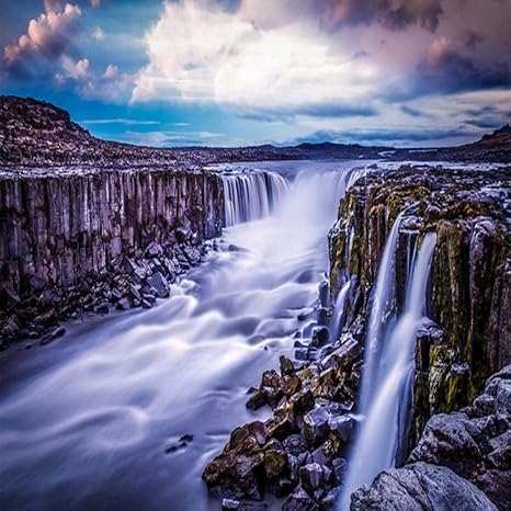 Amazon Hxcok 壁紙3d幻想的な風景滝の背景壁壁紙ビジネスホテル装飾壁画 350cmx245cm 壁紙 Amazon Hxcok 壁紙3d幻想的な風景滝の背景壁壁紙ビジネスホテル装飾壁画 350cmx245cm 壁紙