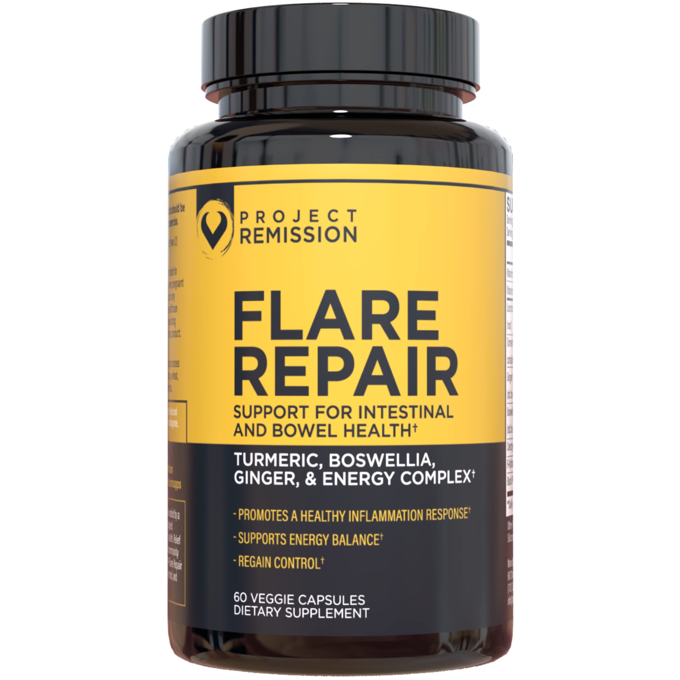 Buy Project Remission Flare Repair Natural Gut Supplement Anti