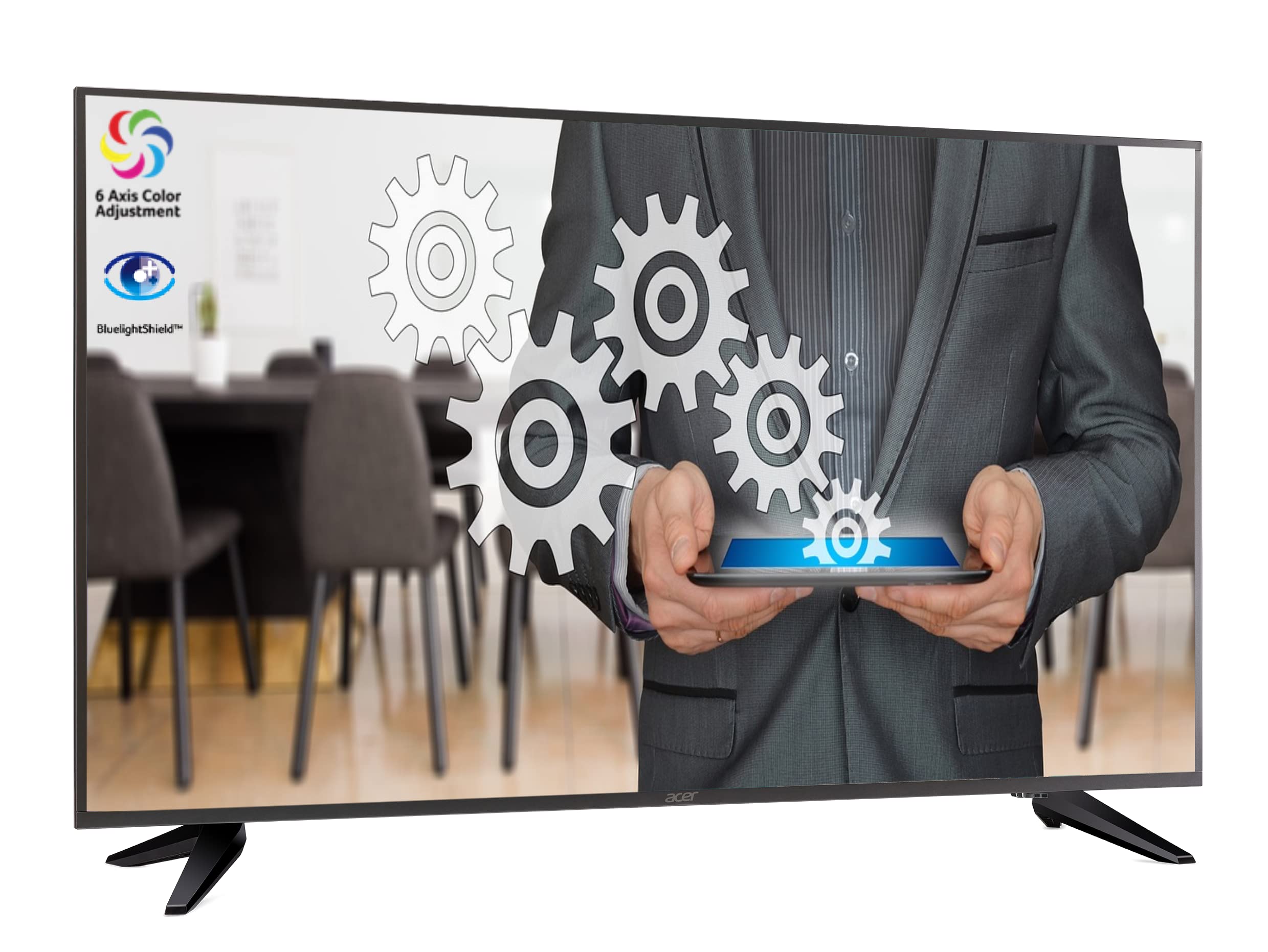 【チョ•マテヨ】Acer 43インチ4K LCDモニター DM431K Acer Dm431K 43 Inch Ips 4K2K Monitor With 3840X2160 Resolution - 1