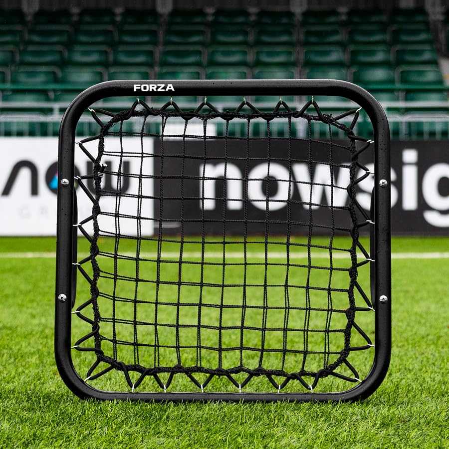 FORZA Rete Per Allenamento Calcio - Rete Da Rimbalzo Calcio Per Portieri | Rete Da Rimbalzo Portatile 50 x 50 cm