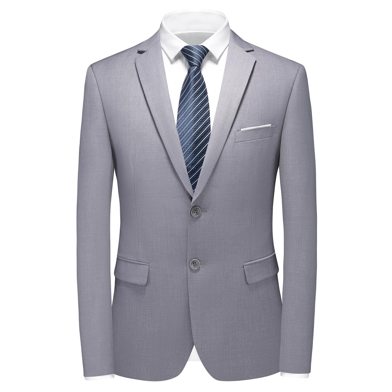Traje de hombre 3 piezas Slim Fit traje de negocios boda cena formal dos botones traje de esmoquin para hombres clásico blazer chaleco pantalones conjunto