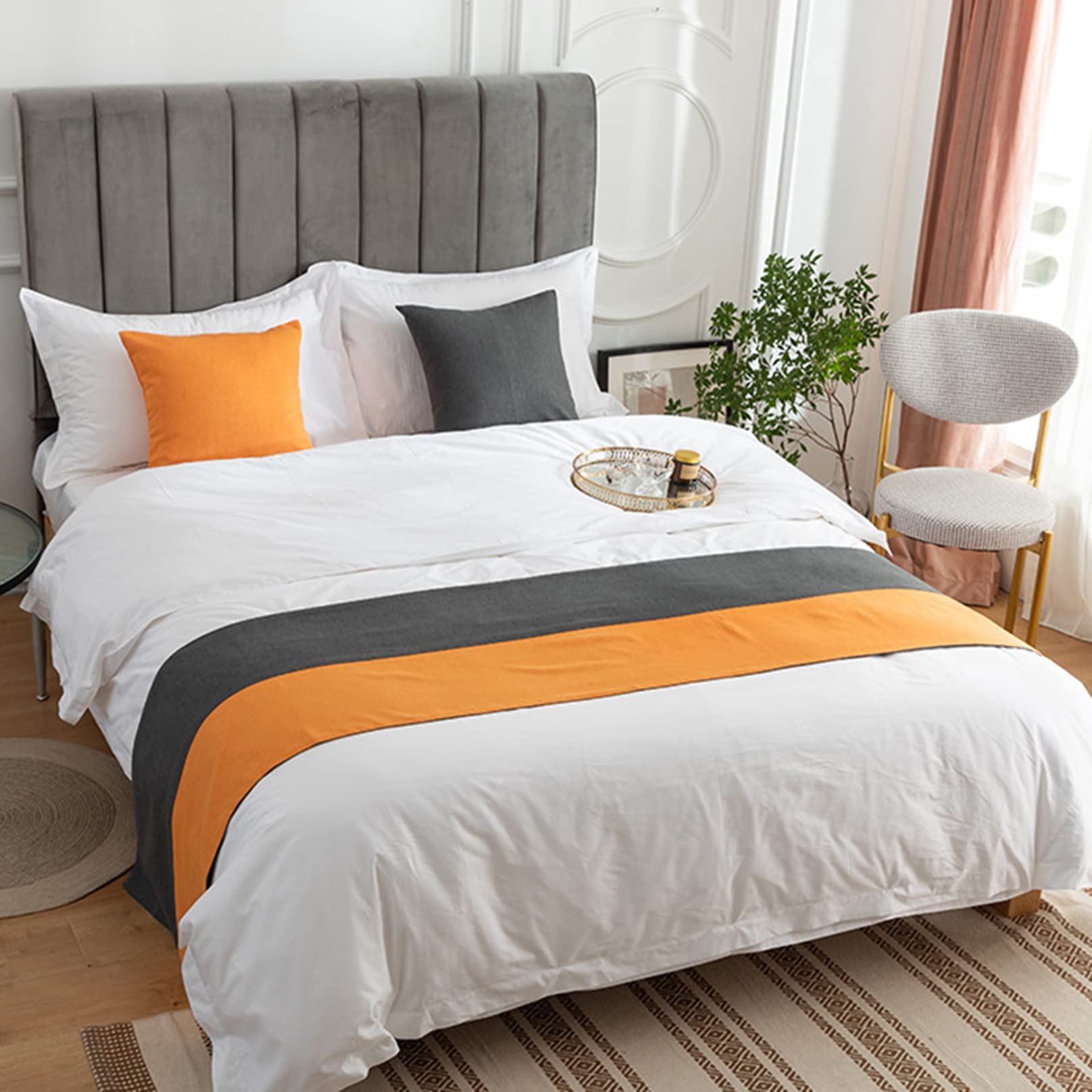 Funda de almohada con núcleo para cama, cojín cuadrado con cremallera, almohada gris oscuro para sala de estar, sofá, silla, asiento de coche, 50 x 50 cm