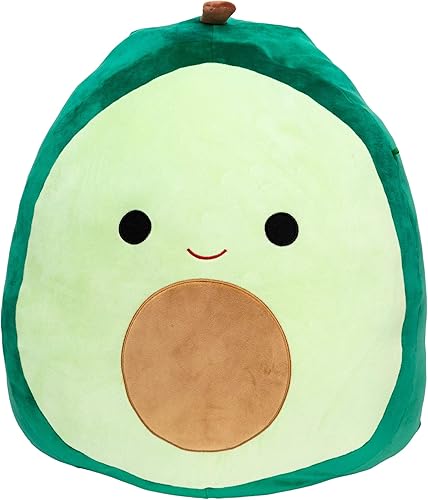 Miniatura 1 de Squishmallows Peluche Kellytoy oficial de 8 pulgadas, Austin el aguacate, peluche ultrasuave